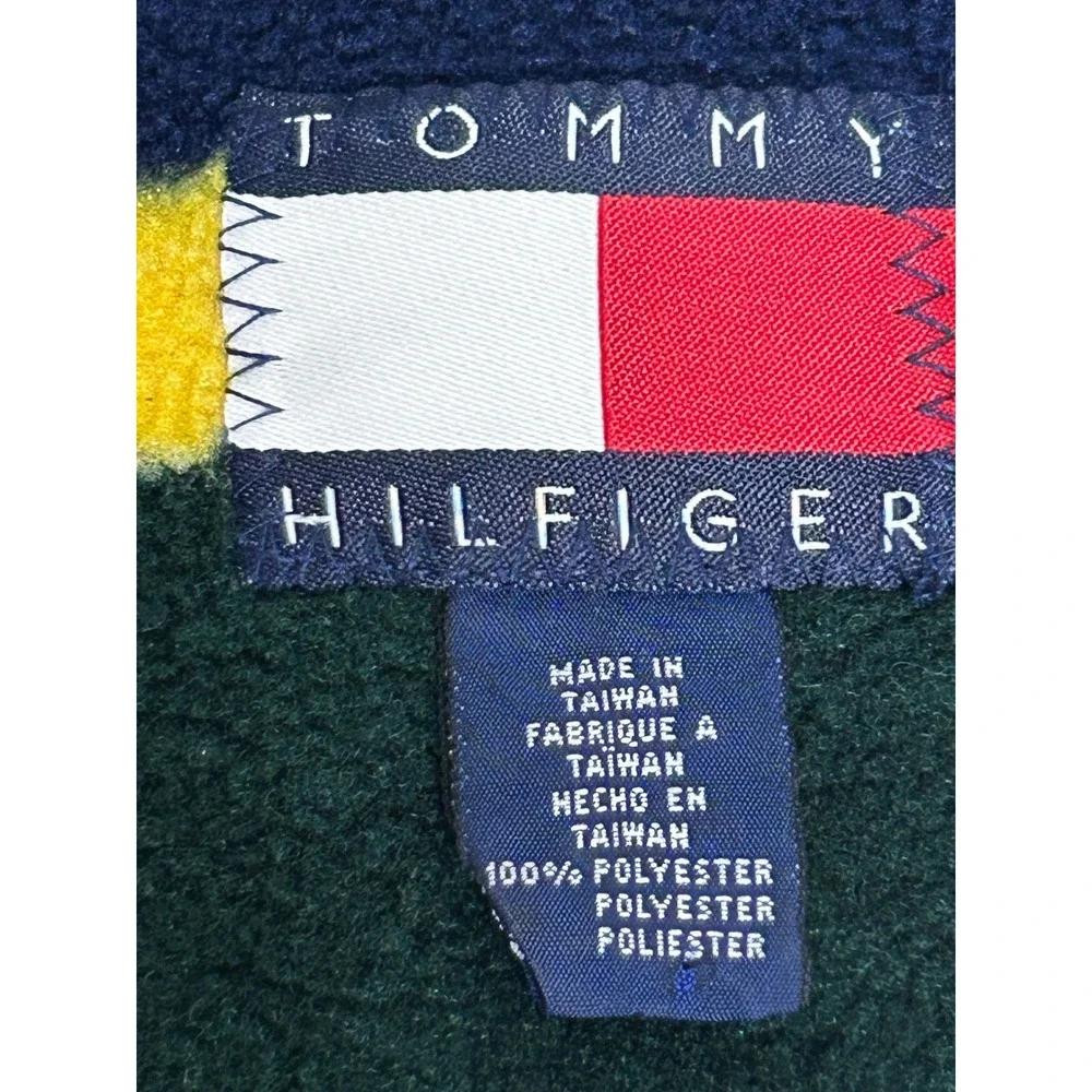 Tommy Hilfiger Mens Striped Scarf Winter Warm‎ Blue Green Red Yellow